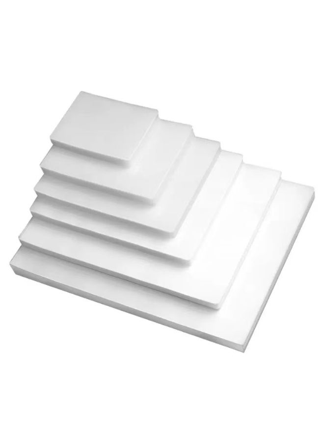 100-Piece Laminating Pouch Film Set Clear（220*303mm） - Image 1
