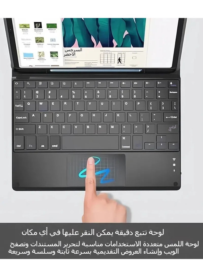 general Compatible with Samsung Galaxy Tab S9 Ultra 14.6 inch 2023 Keyboard Case Tablet Cover With Bluetooth Keyboard for Galaxy Tab S9 Ultra Case - Image 3