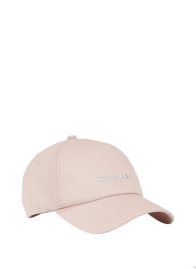 كالفن كلاين Women's Cotton Twill Cap, Pink