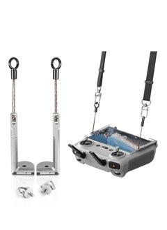 KASTWAVE 2-IN-1 Balance Lanyard Metal Fixtures for DJI RC 2/RC/RC Pro Remote Mini 4 Pro, Lanyard Neck Strap, Neck Strap Metal Firmware for DJI Mini 4 Pro/Mini 3/Air 3/Mavic 3 Drone Accessories  - Image 1