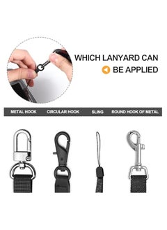 KASTWAVE 2-IN-1 Balance Lanyard Metal Fixtures for DJI RC 2/RC/RC Pro Remote Mini 4 Pro, Lanyard Neck Strap, Neck Strap Metal Firmware for DJI Mini 4 Pro/Mini 3/Air 3/Mavic 3 Drone Accessories  - Image 4