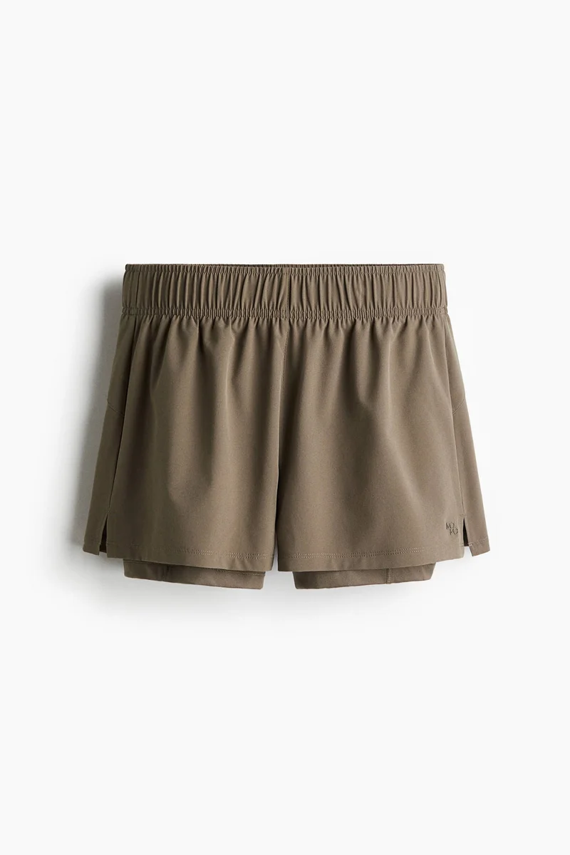 H&M Double-Layered Running Shorts In Drymove™