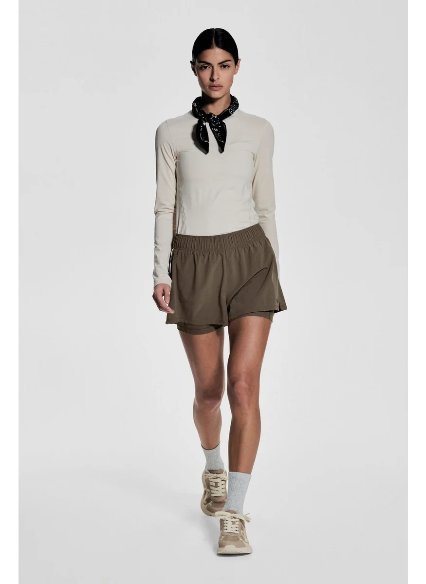 H&M Double-Layered Running Shorts In Drymove™