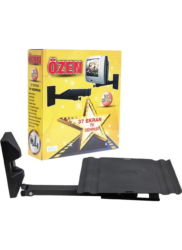 Zen 37 Screen Single Arm Tube TV Stand Tube Television Wall Hanger  - Image 1