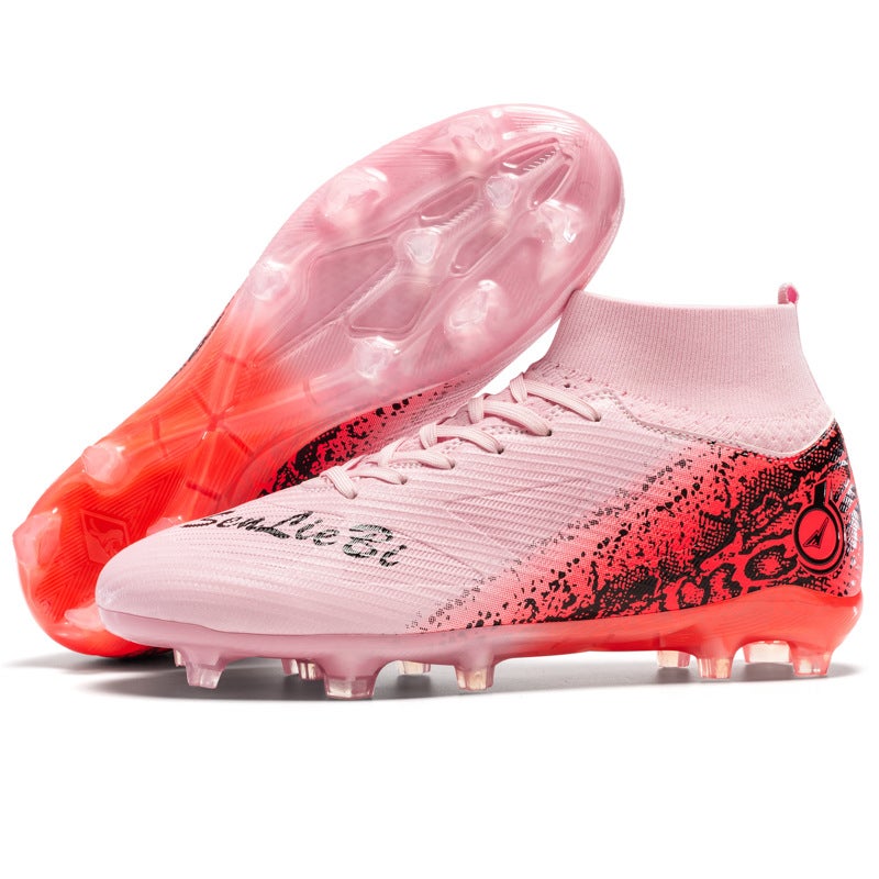 Xiyin New Style Football Shoes Broken Tf Nails For Men And Women Students Adult Competition Spikes Children'S Training Artificial Lawn Sneakers - Image 3