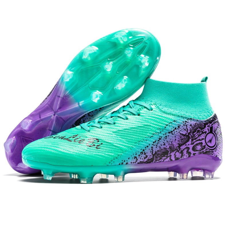 Xiyin New Style Football Shoes Broken Tf Nails For Men And Women Students Adult Competition Spikes Children'S Training Artificial Lawn Sneakers - Image 2