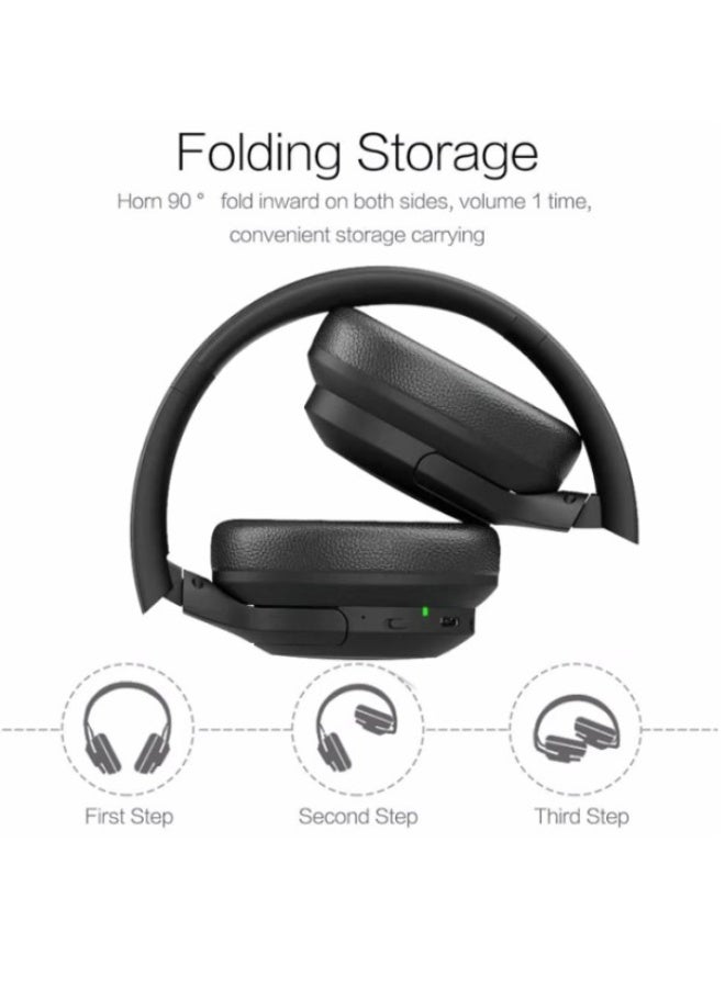 Terabyte Wireless Headphone with Microphone White - Image 2