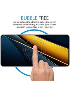 Generic Xiaomi Poco X6 5G Screen Protector, 9H Tempered Glass Screen Protector for Xiaomi Poco X6 5G, Case Friendly, Easy Installation,Anti-Scratch Film  - Image 4