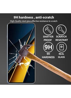 Generic Xiaomi Poco X6 5G Screen Protector, 9H Tempered Glass Screen Protector for Xiaomi Poco X6 5G, Case Friendly, Easy Installation,Anti-Scratch Film  - Image 3