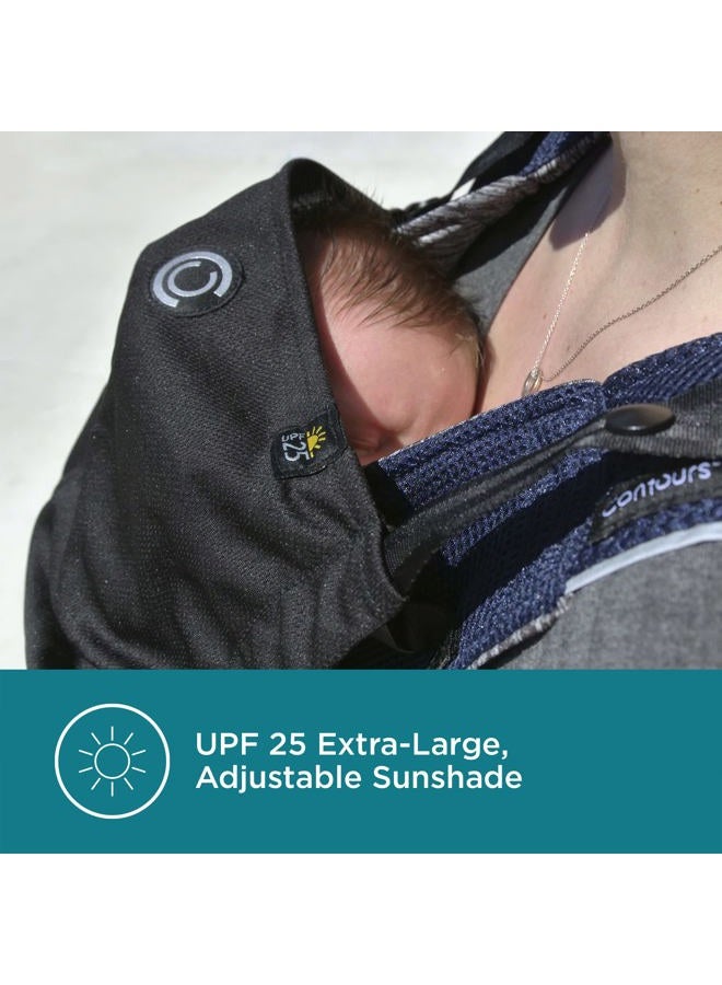 Contours Journey Go 5 - 1 Baby Carrier - Cosmos Navy, Pack Of 1 - Image 5