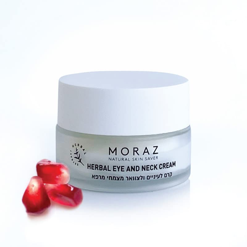 Moraz Anti Wrinkle Eye and Neck Cream for Women  2in1 Anti Aging Eye Cream and Anti Wrinkle Neck Cream with Pomegranate Extract Shea Butter Jojoba Oil  Avocado Oil 17 Oz