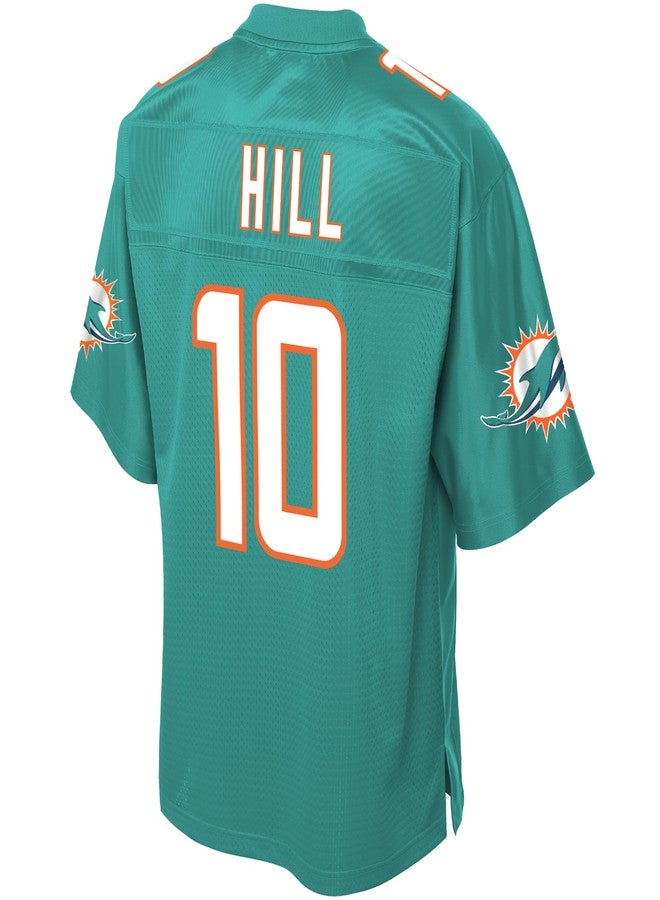 NFL PRO LINE Men's Tyreek Hill Aqua Miami Dolphins Big & Tall Player Jersey - Image 3