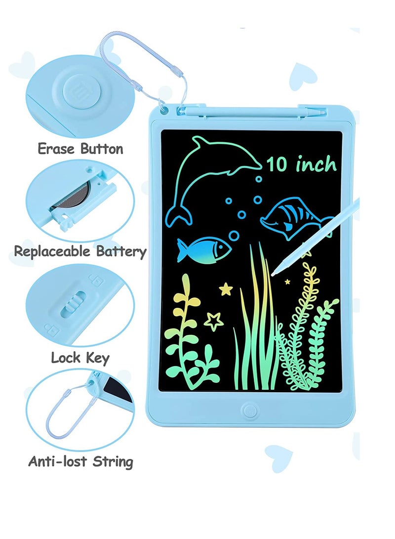 PAMEER 10 inch LCD Writing Tablet Electronic Digital Doodle Board Erasable Reusable Graphic Pad for Kids Learning and Practices - Image 4