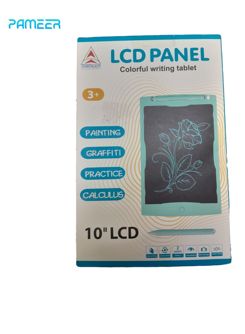 PAMEER 10 inch LCD Writing Tablet Electronic Digital Doodle Board Erasable Reusable Graphic Pad for Kids Learning and Practices - Image 2