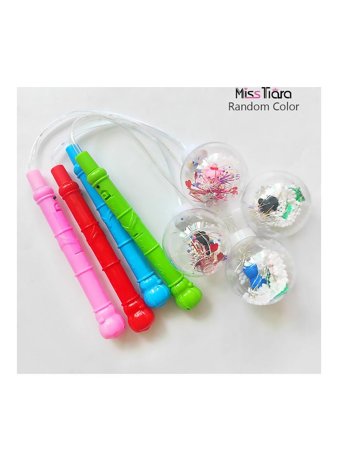 NIBEMINENT 4-Piece Flashing Light Luminous Bal 57x8cm - Image 2