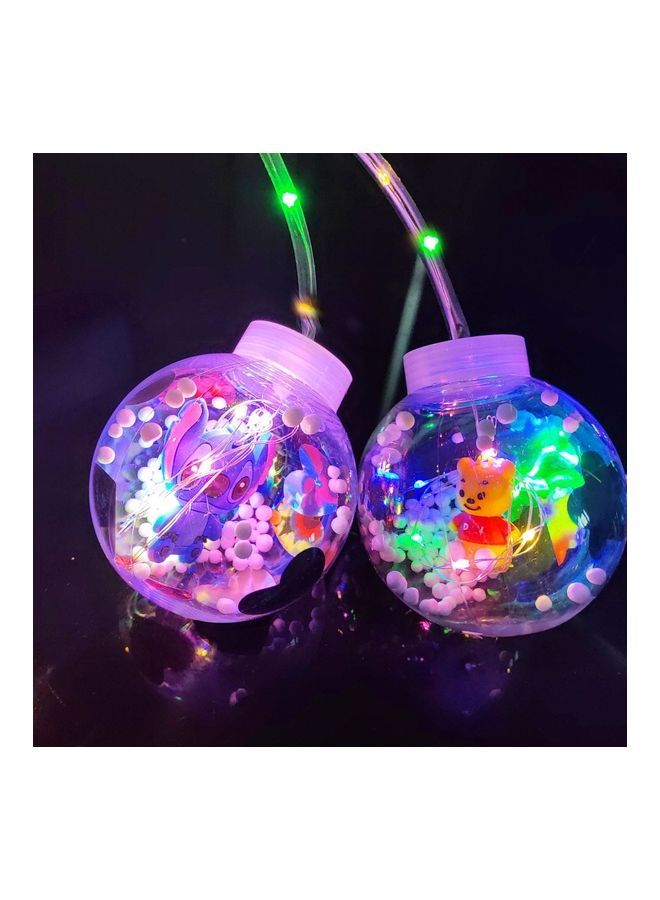 NIBEMINENT 4-Piece Flashing Light Luminous Bal 57x8cm - Image 4