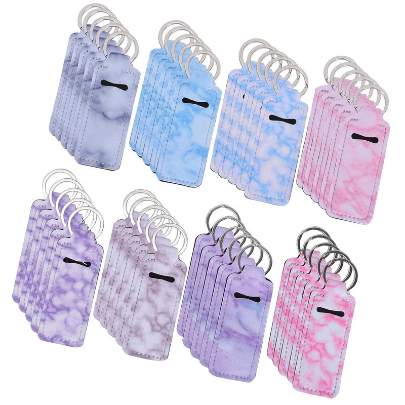 Lipstick Holder Keychain Neoprene Lip Balm Organizer - Compact Lipstick Box/Cover with Hanging Hook for Convenient Access - Stylish Daily Commute, Quantity: 40pcs - Image 3