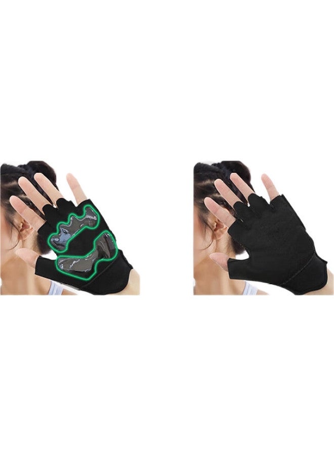 Lp Fitness Gloves For Sports, Cycling, Boxing, Tactical, Pull-Up Bar, Bicycle, Chin-Up Training, Weightlifting, Non-Slip, Fingerless - Image 3