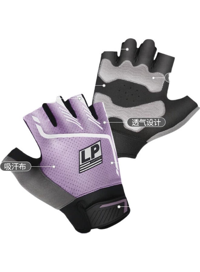 Lp Fitness Gloves For Sports, Cycling, Boxing, Tactical, Pull-Up Bar, Bicycle, Chin-Up Training, Weightlifting, Non-Slip, Fingerless - Image 1
