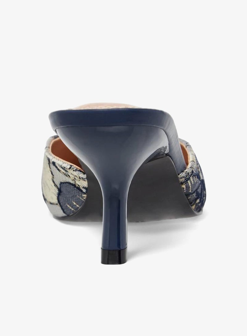 سيليست نعال نسائية بكعب هريرة مزينة - Image 5