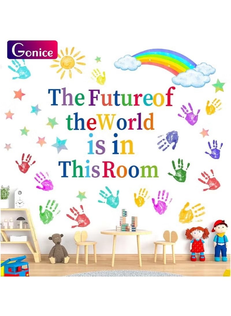 جونيس ملصقات الجدار بصمة اليد - Image 1