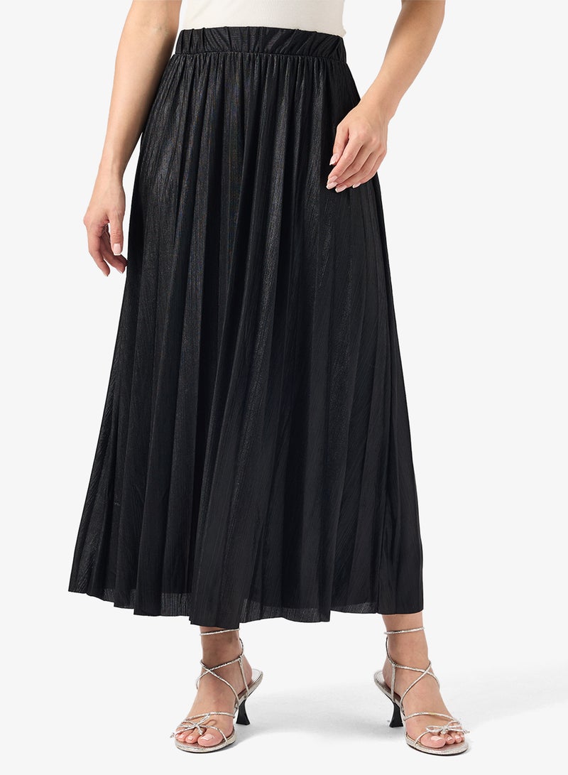 ONLY Onlsikka Foil Plisse Skirt - Image 1
