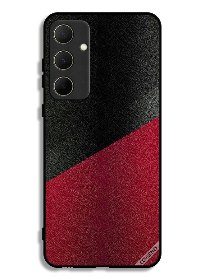 Covernex غطاء حماية لجهاز سامسونج جالاكسي A35 5G بنمط جلد - Image 1