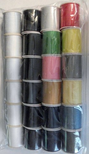 Allary 24 Assorted Spools of Thread Full Size 200 Yards Each - Image 3