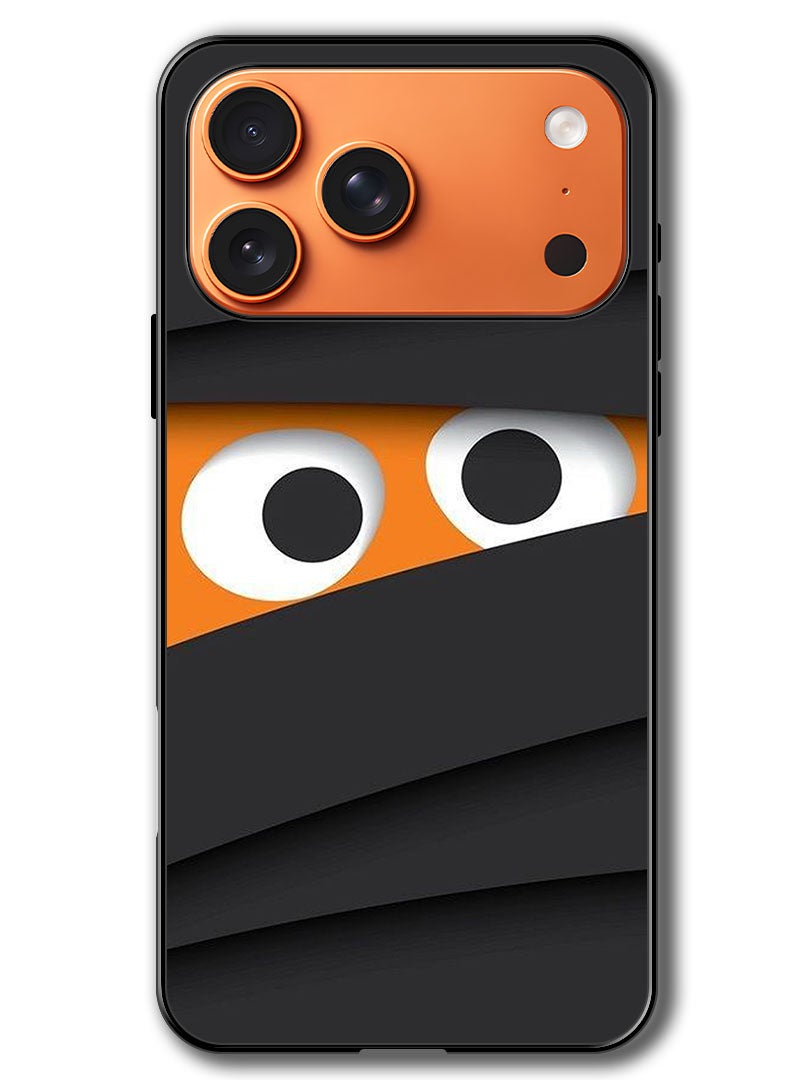 Theodor Case Compatible with Apple iPhone 17 Pro Max 6.9 Inch Protection Shockproof Bumper Cover Two Eyes Appearing - Image 1