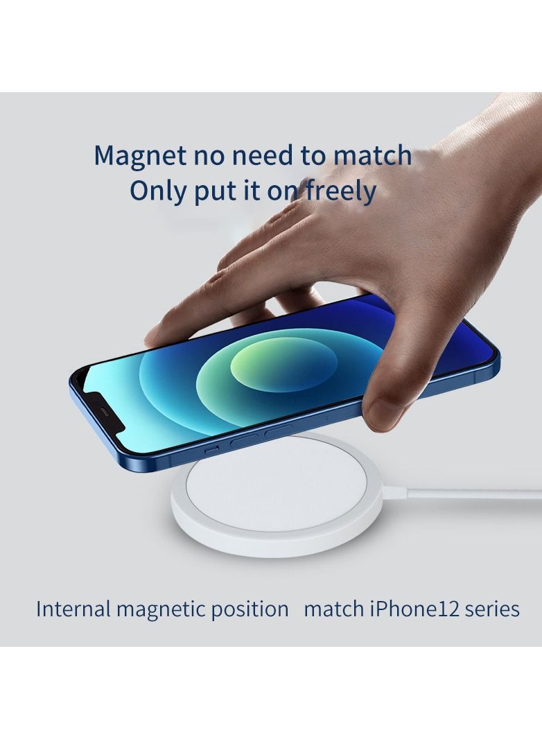 Phone Planet Professional Magnetic Fast Electric Wireless Charger For Apple iPhone 12/11/X/S/8/7 - Image 2