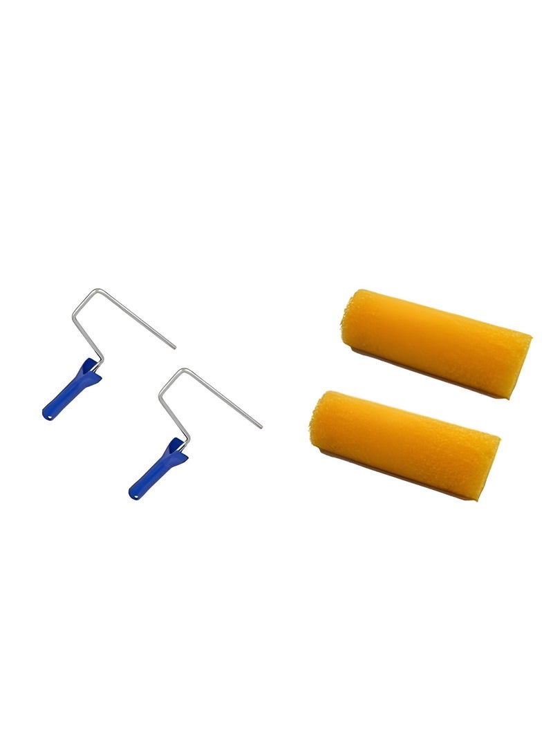 عباسلي أسطوانة وفرشاة الرسم والملمس - Image 1