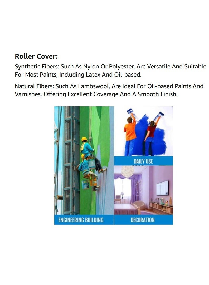 عباسلي أسطوانة وفرشاة الرسم والملمس - Image 2