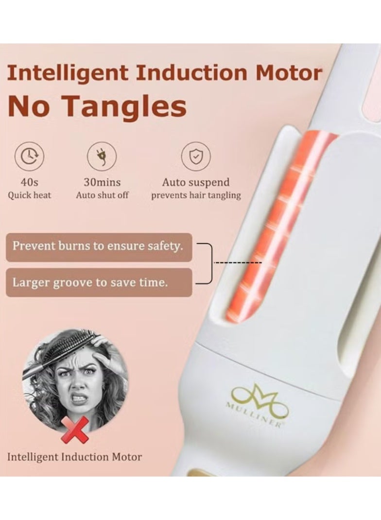 MULLINER Fast Heating  Small Automatic Rotating Curing Wand 32mm for Curls Waves with 3 Adjustable Temperature ML-8015 - Image 2