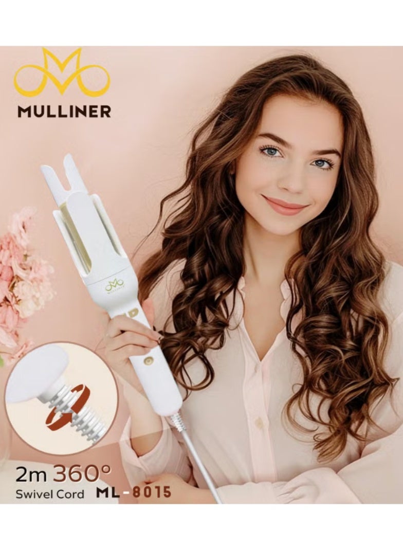 MULLINER Fast Heating  Small Automatic Rotating Curing Wand 32mm for Curls Waves with 3 Adjustable Temperature ML-8015 - Image 4