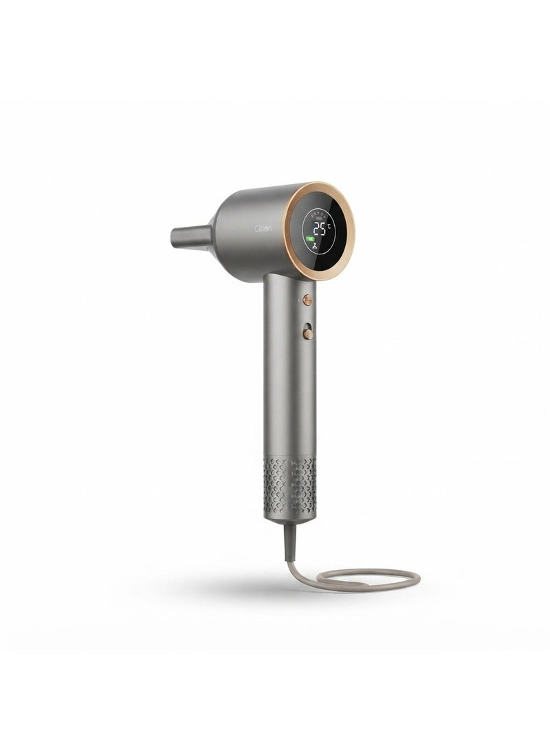Clikon BLDC Hair Dryer | BLDC Motor Technology | Efficient Hair Drying Performance | Professional Hair Styling | 2-Year Warranty | CK3327 | Silver - Image 1