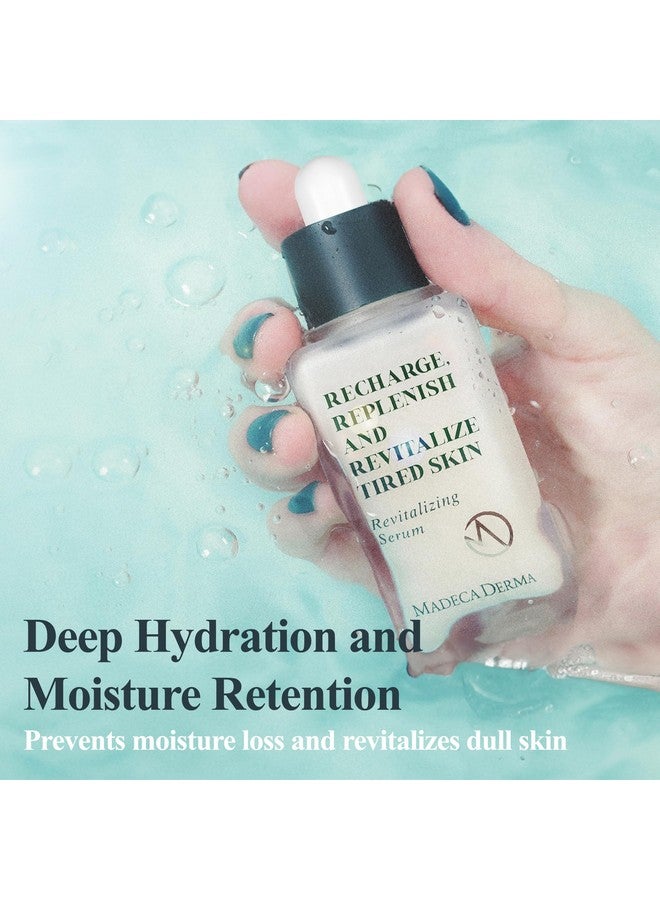 MADECA DERMA Revitalizing Facial Serum with Centella Asiatica, Niacinamide, Collagen & Hyaluronic Acid - Korean Skincare for Hydration, Skin Repair & Moisturizing Dry Skin, CICA Serum (1.69 fl oz) - Image 5