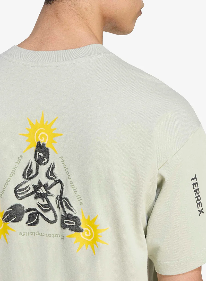 Adidas HALGRN Terrex Phototropic Life Graphic T-Shirt for Men | Best Price UAE