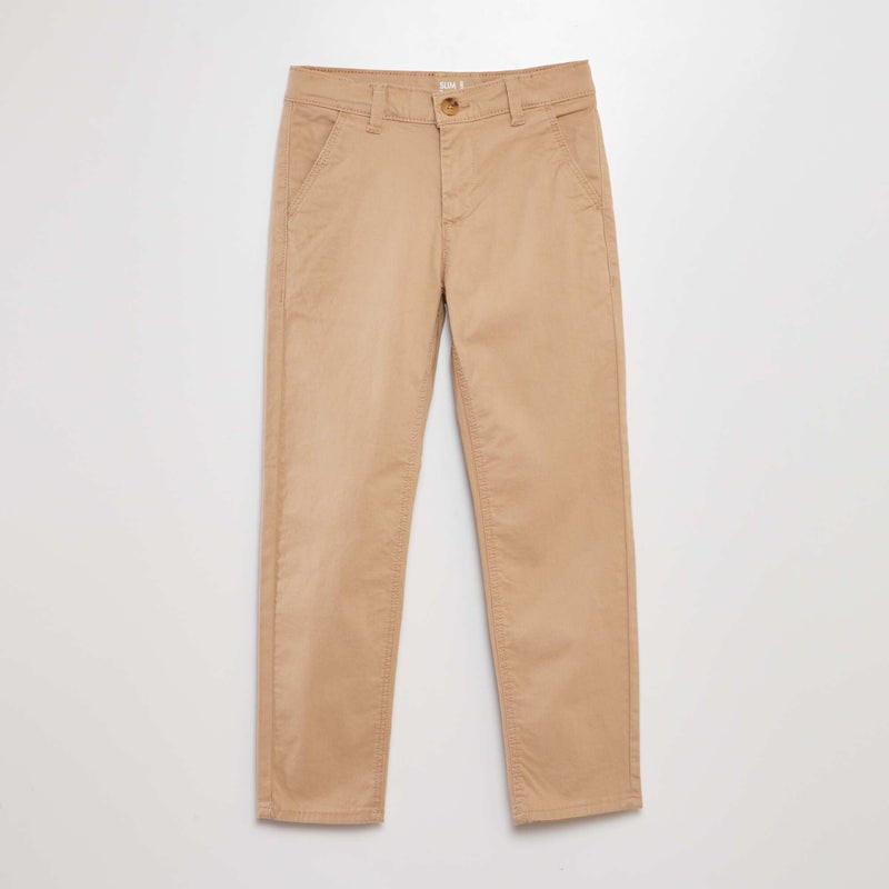 Boys Slim chino pants