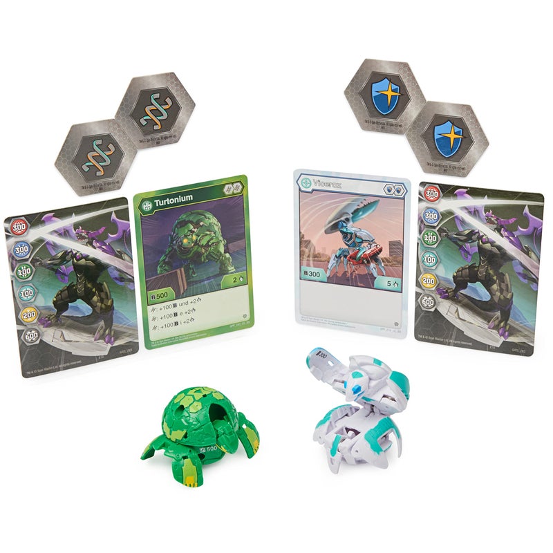 BAKUGAN Bakugan Baku-Tin, Premium Collector’s Storage Tin with 2 Mystery (Style May Vary), Kids Toys for Boys Aged 6 and Up  - Image 2