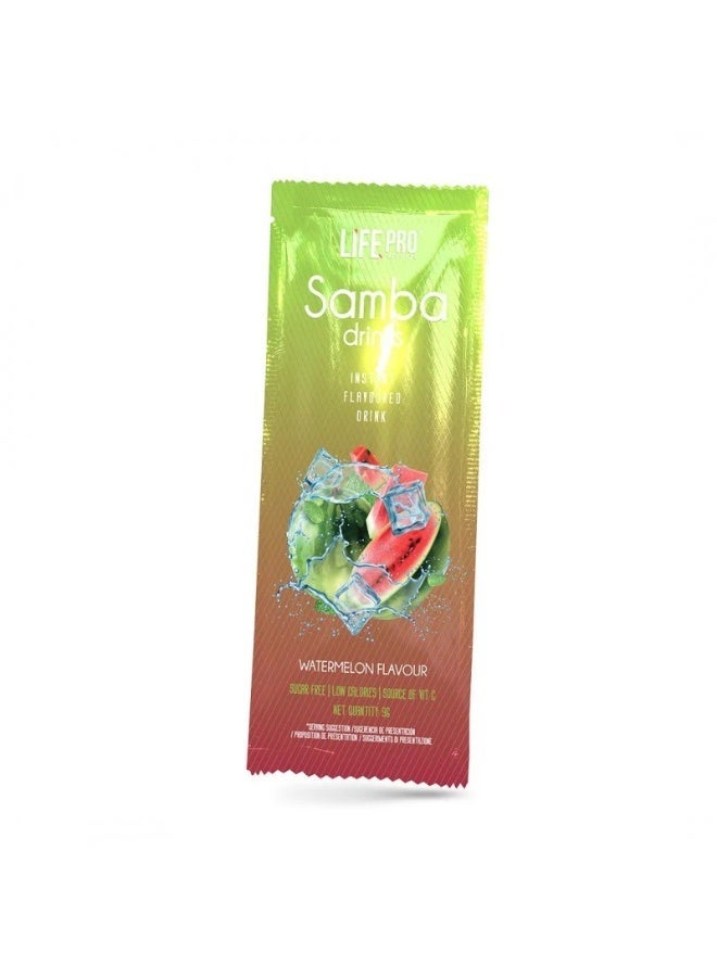 SAMBA Life Pro Samba Watermelon Flavor Drinks 12 Sachets - Image 1