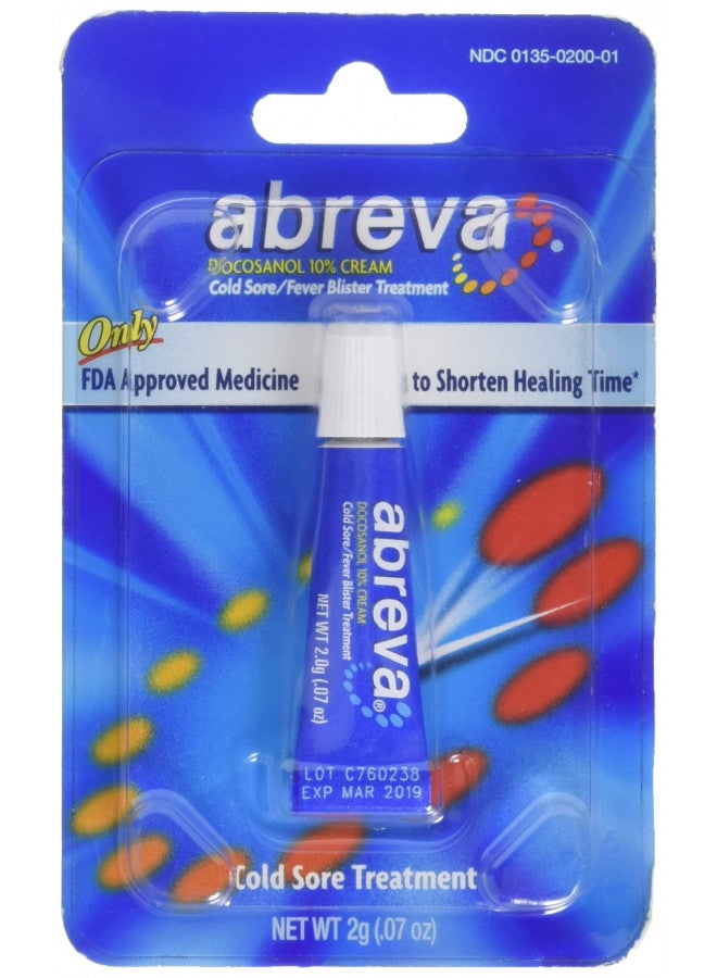 abreva Abreva Cold Sore/Fever Blister Treatment.07-Ounce Tube
