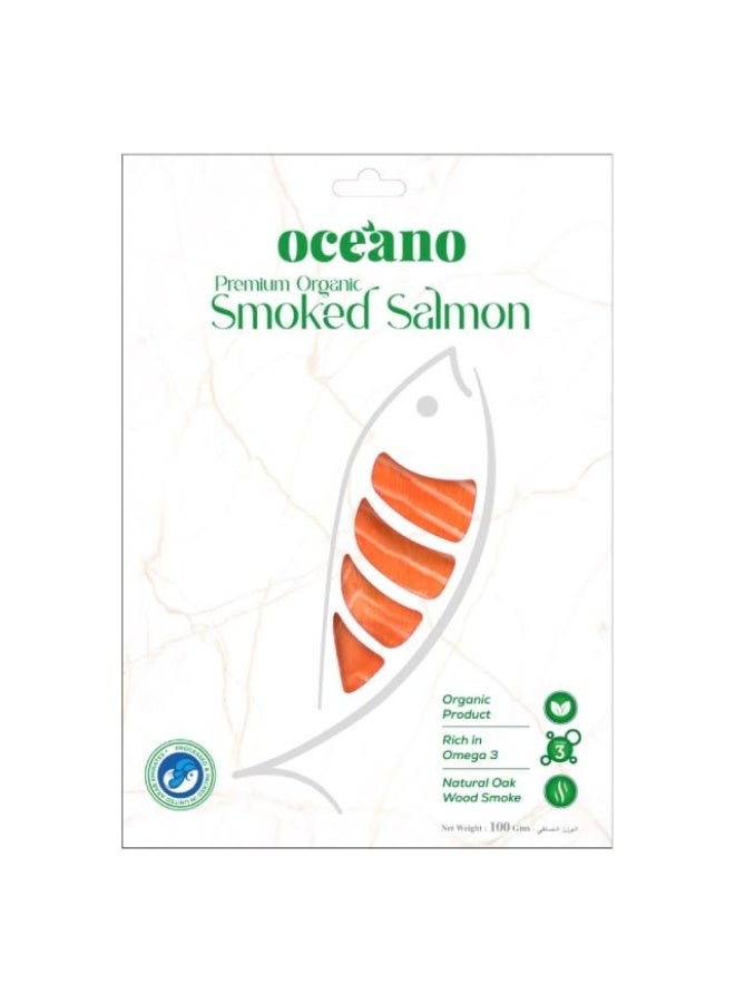 Organic Smoked Salmon Premium - 100g