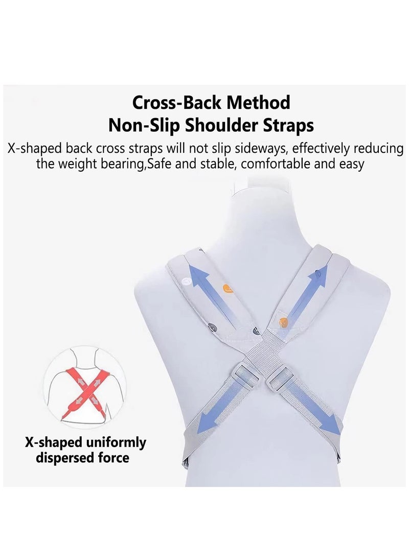 Arabest - Baby Carrier, Adjustable Baby Holder Carrier, Ergonomic Adjustable Infant Front, With Hooks And Loops, Soft Fabric,  Easy To Wear Baby, for Toddlers 3 Months to 3 Years Old (0-15KG) - Image 1