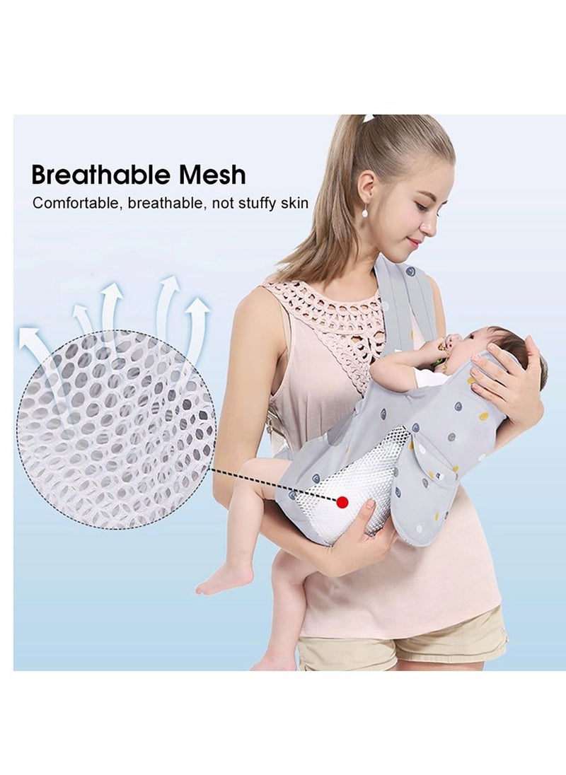 Arabest - Baby Carrier, Adjustable Baby Holder Carrier, Ergonomic Adjustable Infant Front, With Hooks And Loops, Soft Fabric,  Easy To Wear Baby, for Toddlers 3 Months to 3 Years Old (0-15KG) - Image 1