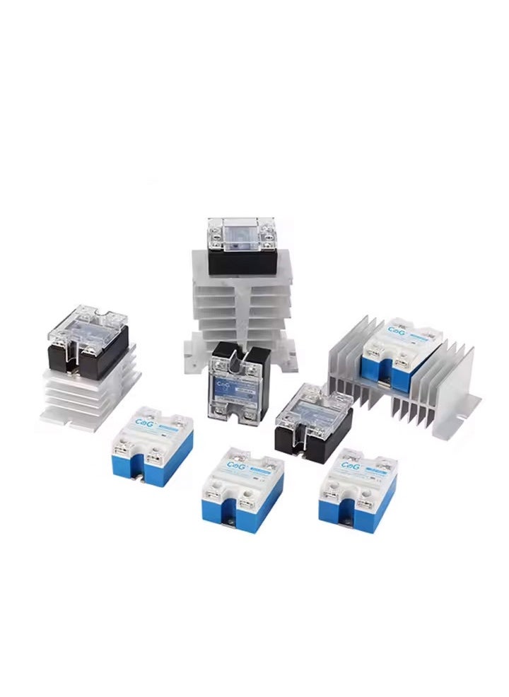 ماركة غير محددة مرحل الحالة الصلبة CG SSR 60A SSR-40DA 220 فولت تيار مستمر إلى 3-32 فولت تيار مستمر JGX أحادي الطور DC-DC 40A  - Image 3