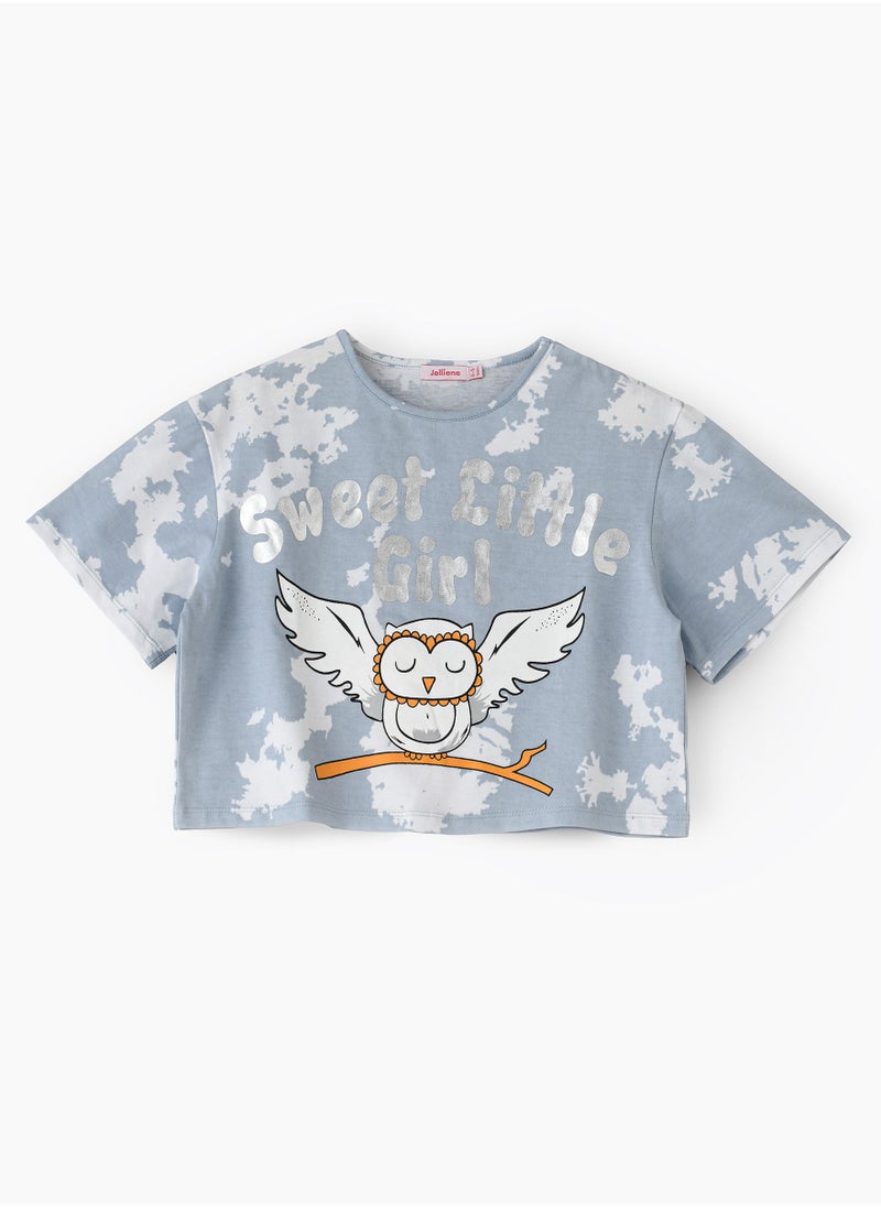 Jelliene Knitted top with print in front  - Image 1