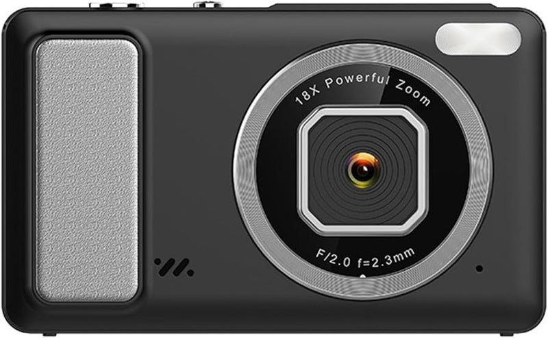 Black 4K Digital Video Camera 50MP High Resolution for Clear Images On The Go - Image 1