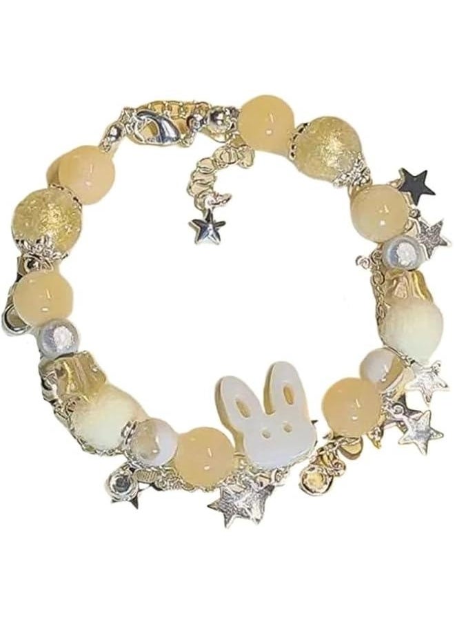Generic Anime Game Love and deepspace Xavier Cosplay Rabbit Star Beaded Bracelets Jewelry Hand Chain Bangle Accessories Props Gift  - Image 1