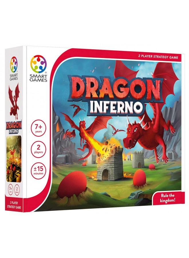 SmartGames Dragon Inferno 2-Player Strategy Game for Ages 7-Adult - Image 2