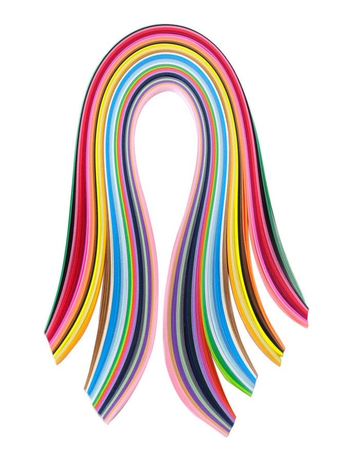 Ditya Crafts BT craft Arham Mktg Signature Collection Quilling Strips (Assorted Colour, 5 mm) - 10 Pack - Image 2